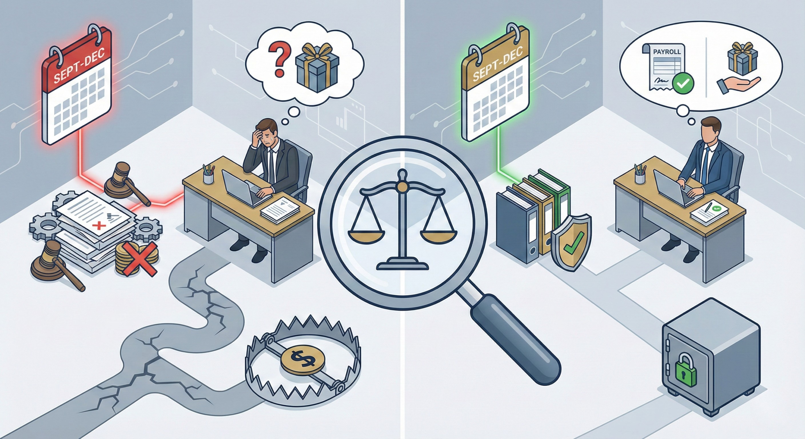 The Christmas Bonus Trap: When Generosity Becomes a Legal Liability